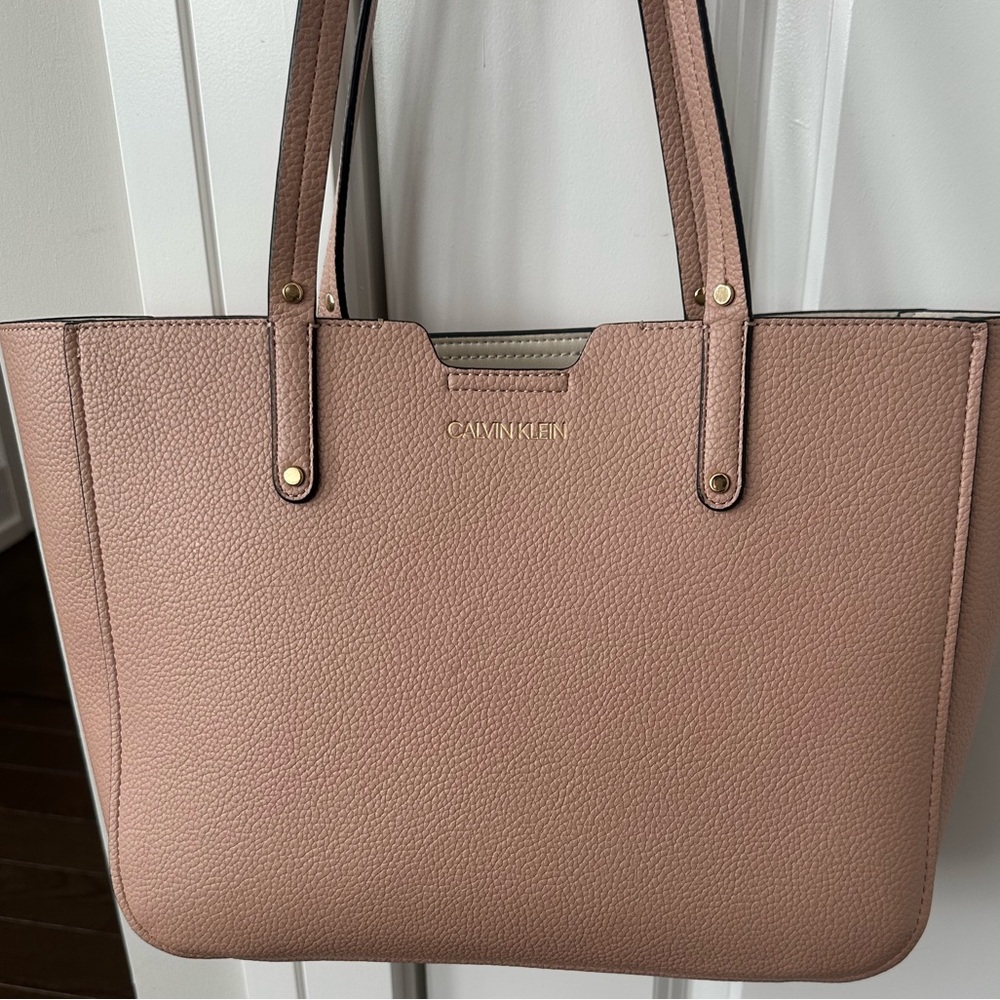 Calvin Klein Pleather shoulder bag